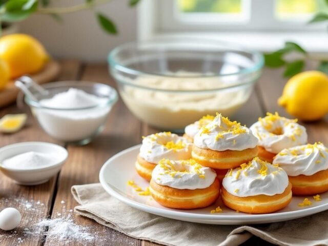 Donuts citron meringué : recette facile et conseils