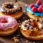 Découvrez 4 recettes irrésistibles de donuts glacés maison : des variantes originales et gourmandes pour régaler petits et grands. Faciles à préparer et parfaits pour toutes les envies sucrées !