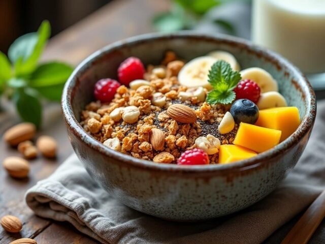 Granola maison sain et gourmand : la recette facile du petit-déjeuner
