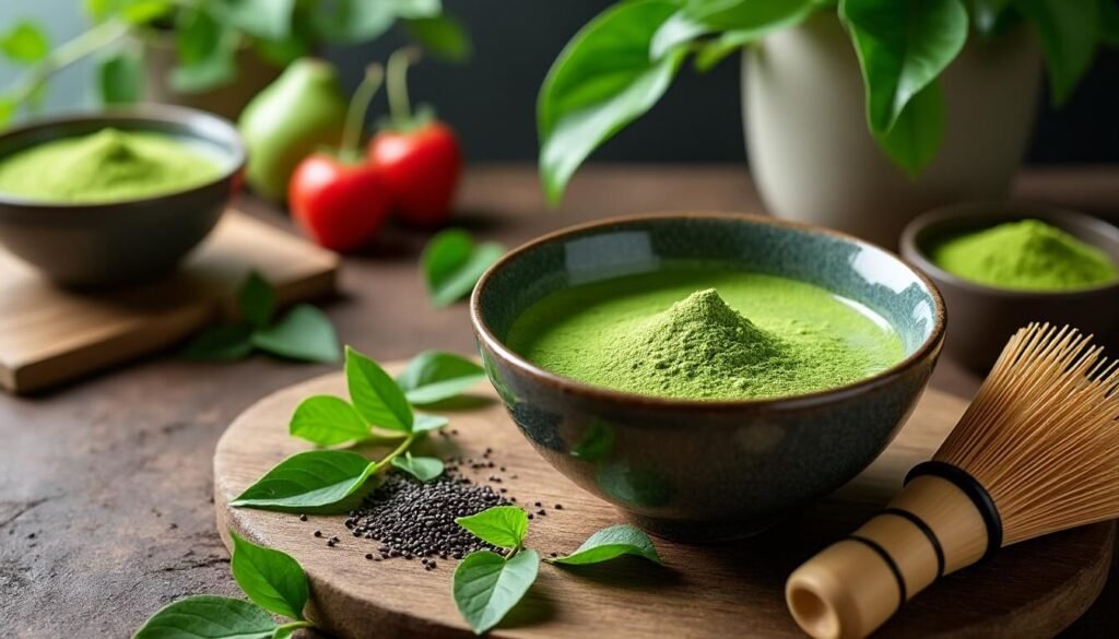 Découvrez les vertus du matcha : ses usages traditionnels, ses bienfaits pour la santé et nos conseils pour profiter pleinement de ce thé vert japonais aux multiples atouts.