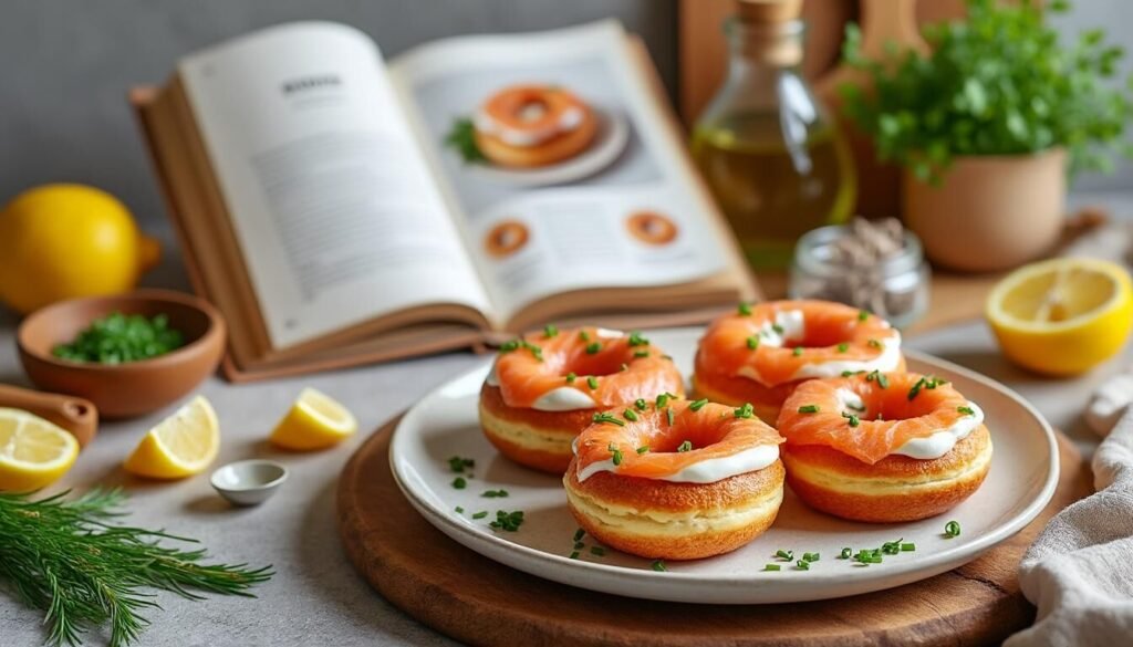 Découvrez la recette originale de donuts au saumon proposée par La Maison du Donut : une alliance surprenante entre moelleux et saveurs marines, idéale pour épater vos invités ou revisiter vos apéritifs !