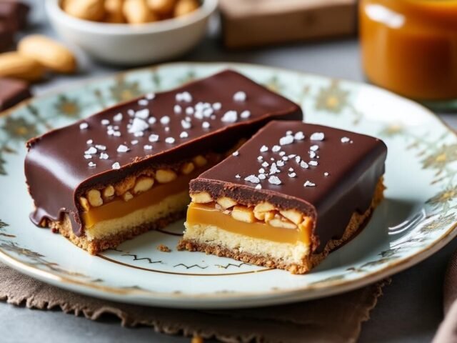 Snickers revisités : recette facile et gourmande