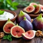 Découvrez les bienfaits santé de la figue, ses apports nutritionnels, ainsi que des idées de recettes gourmandes pour profiter de ce fruit savoureux et riche en fibres au quotidien.
