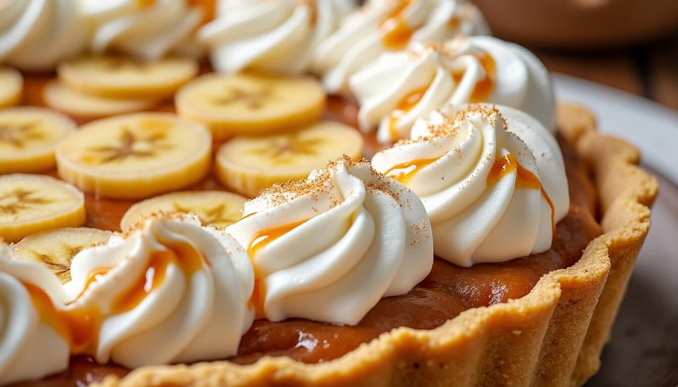 Découvrez notre recette simple de banoffee, ce dessert anglais irrésistible ! Suivez nos astuces incontournables pour réussir à coup sûr votre banoffee fait maison.