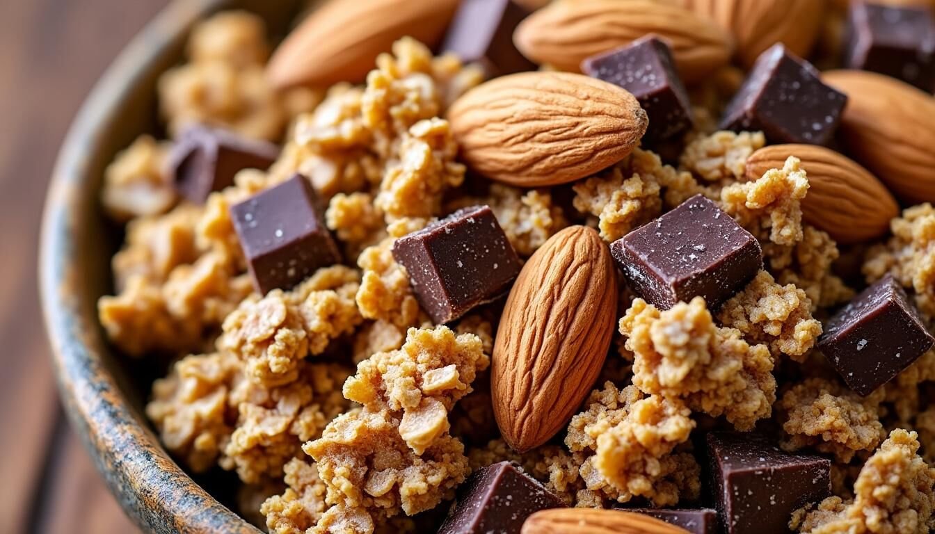 Découvrez comment préparer un granola maison sain et gourmand avec cette recette facile, idéale pour un petit-déjeuner savoureux et équilibré. Astuces et ingrédients simples pour régaler toute la famille !
