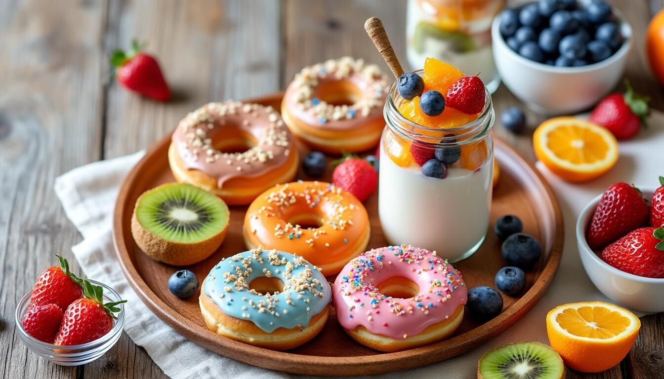 Découvrez des idées originales de petits déjeuners avec donuts pour bien commencer la journée. Recettes gourmandes, associations sucrées et astuces pour varier les plaisirs !