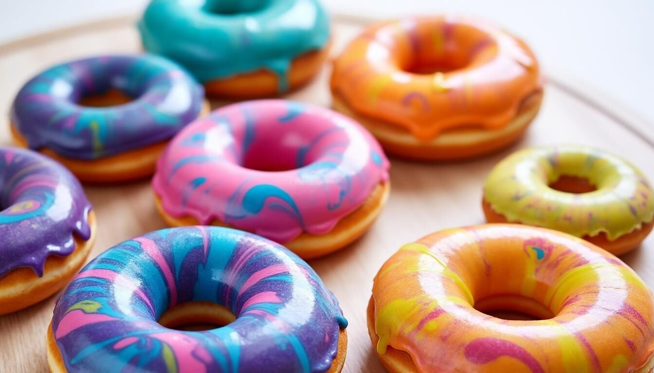 glacage sur donut virgin