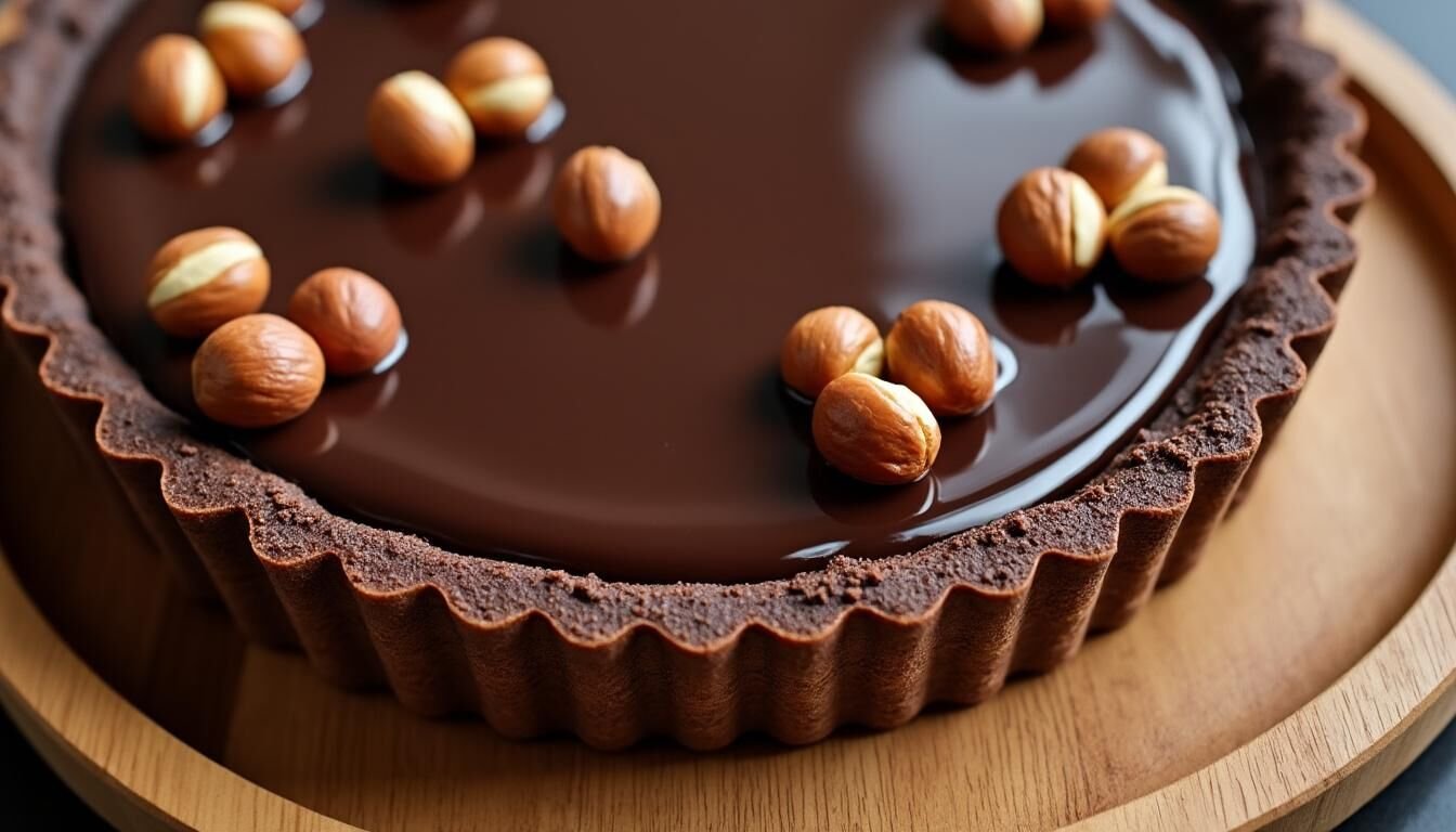Découvrez la recette incontournable de la meilleure tarte au chocolat au lait : savoureuse, fondante et parfaite pour impressionner vos invités à chaque occasion !
