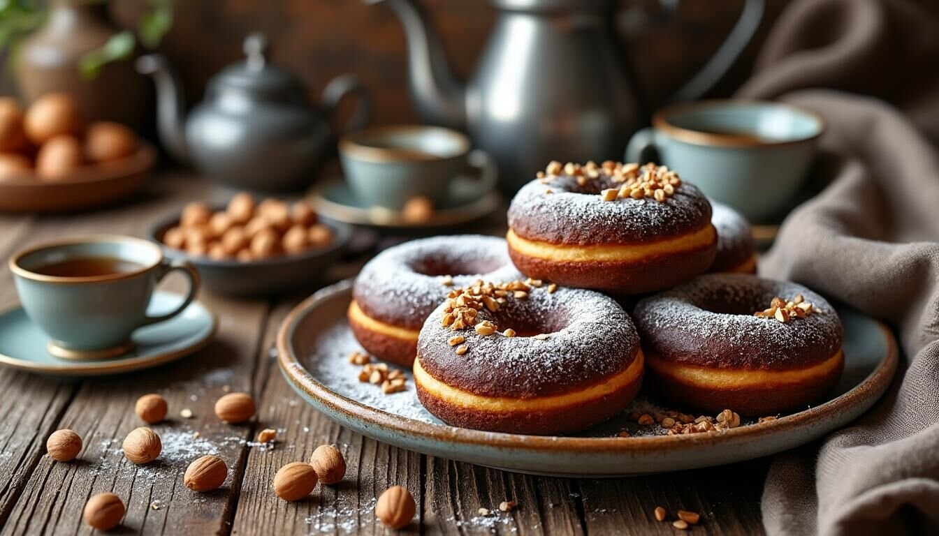 Découvrez la recette facile et gourmande du Donut Choconut : un délicieux donut maison au chocolat et noisette, parfait pour une pause sucrée irrésistible !