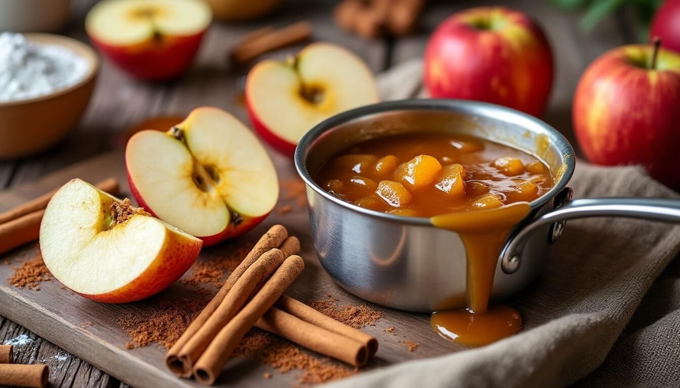 Découvrez une recette facile d'Apple Cinnamon (pomme-cannelle) pour préparer un dessert gourmand et réconfortant en quelques minutes. Parfaite pour régaler petits et grands avec des saveurs authentiques et chaleureuses !