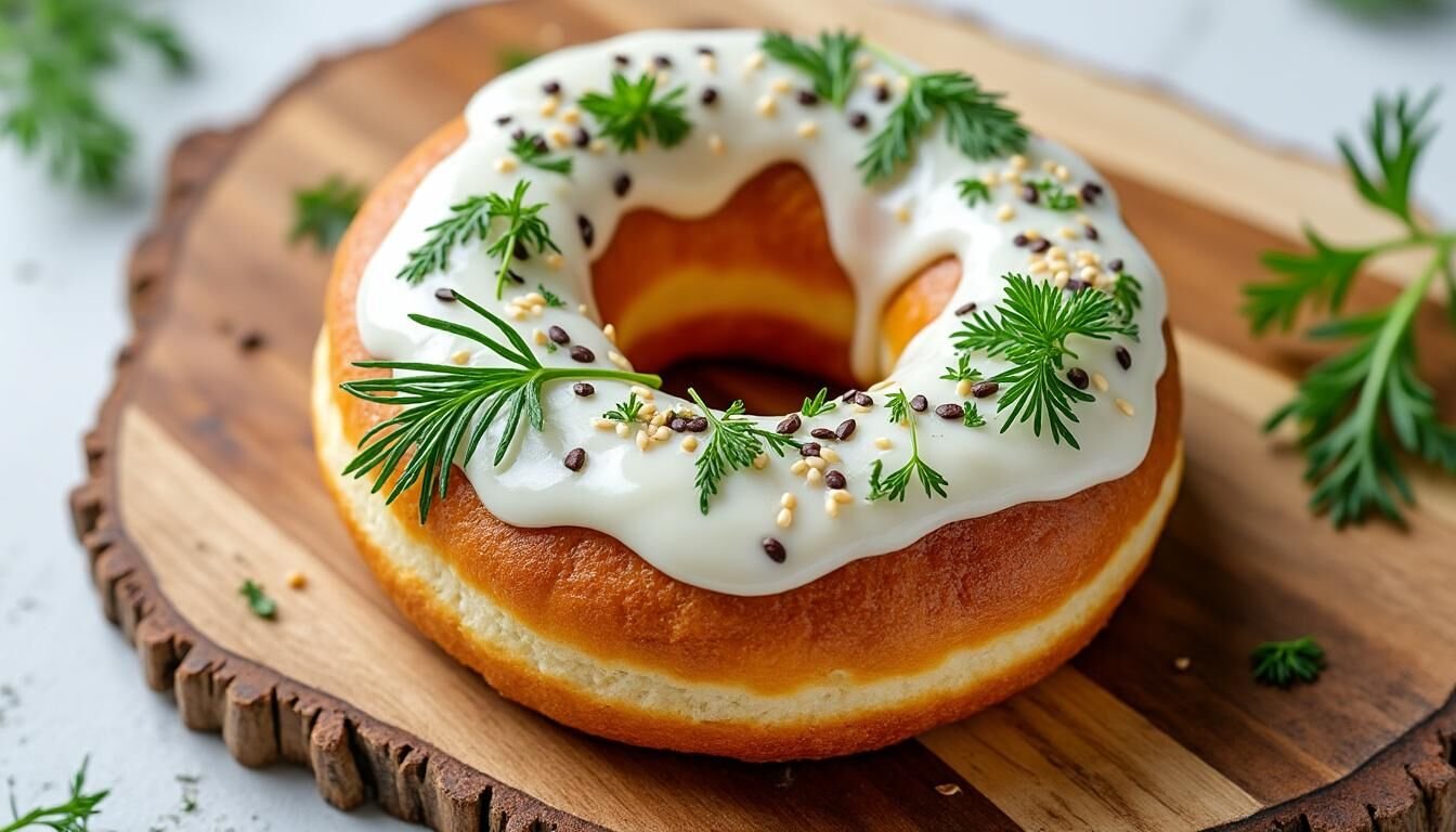 Découvrez la recette originale de donuts au saumon proposée par La Maison du Donut : une alliance surprenante et gourmande pour éveiller vos papilles. Idéale pour un apéritif ou un repas original.