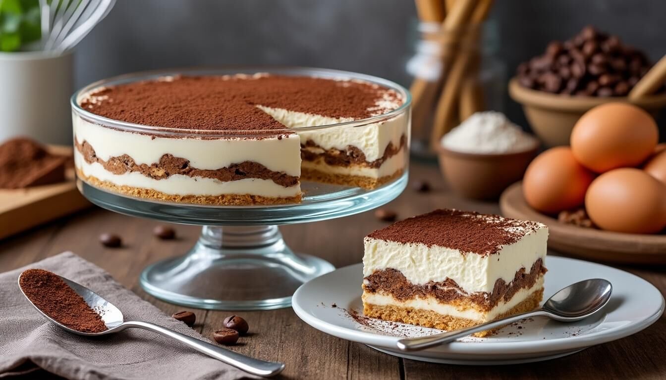 Découvrez la recette facile et inratable du Tiramisu authentique, un dessert italien crémeux et savoureux, prêt en quelques étapes simples pour régaler vos convives !