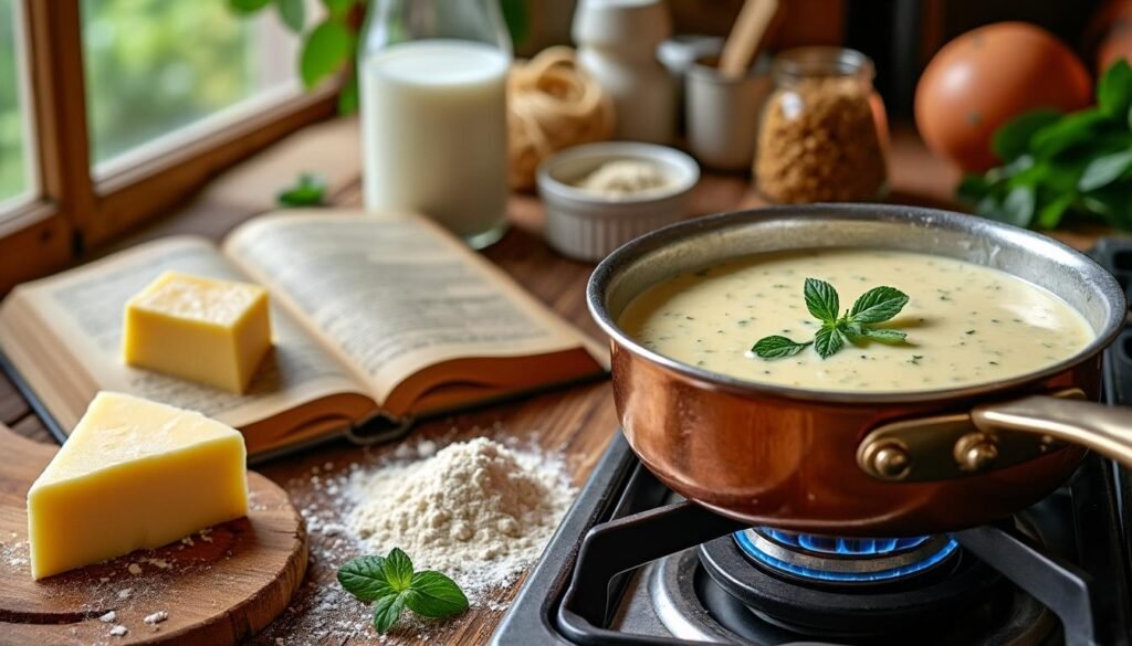 découvrez l'origine italienne de la sauce béchamel et son histoire fascinante dans la cuisine traditionnelle.