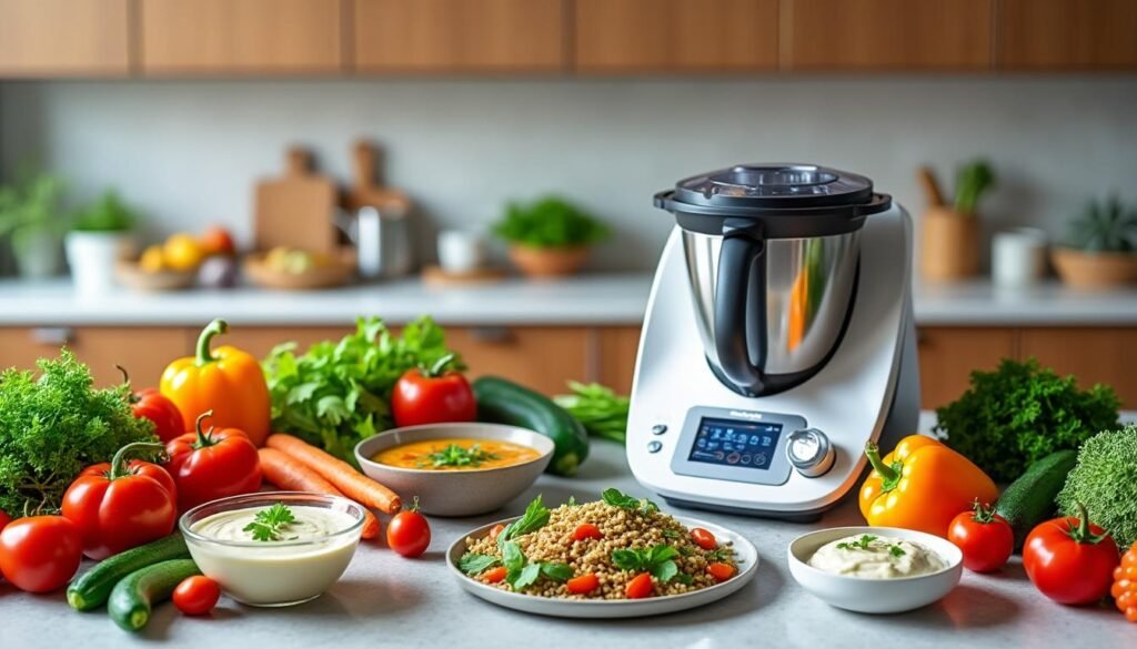 découvrez des idées de recettes végétariennes faciles et savoureuses à réaliser avec votre thermomix. des plats sains et rapides pour tous les jours !
