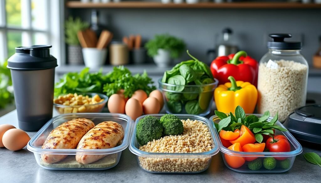 découvrez une recette de meal prep idéale pour la musculation, équilibrée et facile à préparer pour optimiser vos performances et votre récupération.