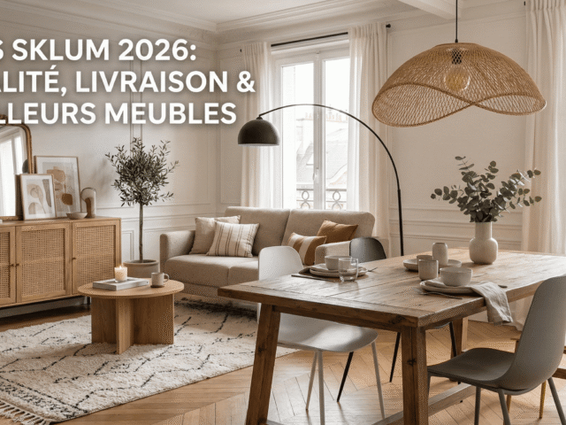 Avis Sklum 2026 : Ce que valent vraiment leurs meubles