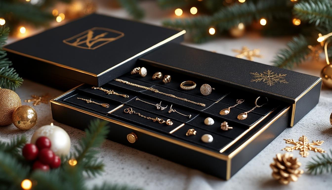 découvrez nos calendriers de l'avent uniques avec des bijoux en acier inoxydable, parfaits pour offrir ou se faire plaisir pendant les fêtes.