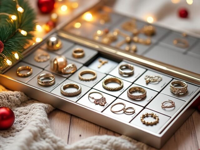 Découvrez les calendriers de l avent  avec bijoux acier inoxydable