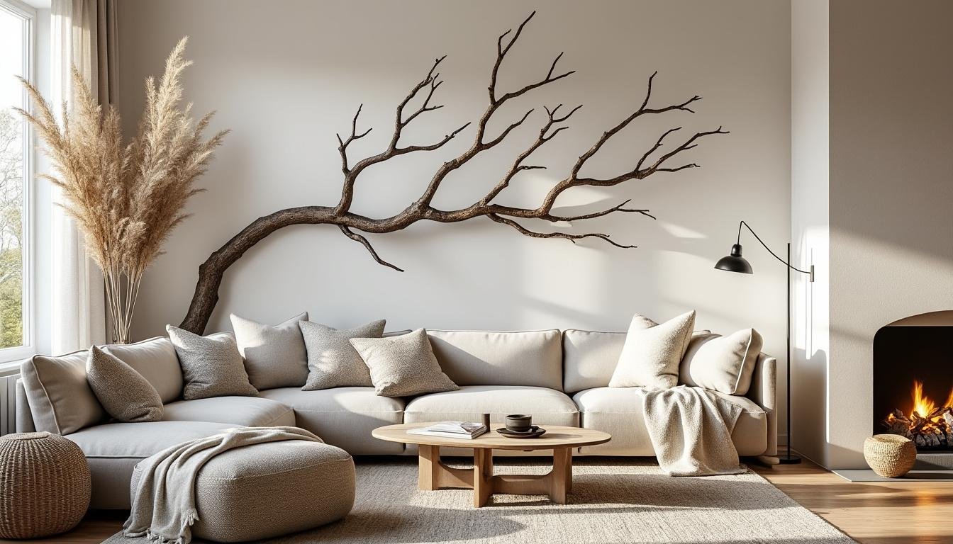 découvrez 10 idées créatives et simples pour sublimer votre intérieur en décorant avec des branchages naturels, apportant une touche d'authenticité et de nature chez vous.
